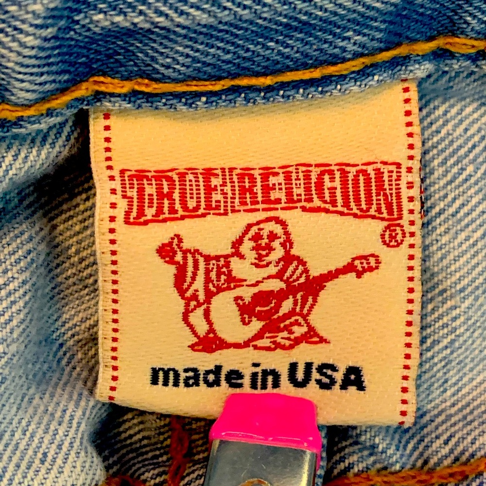 True Religion Bobby Blue Jeans size 33, 33